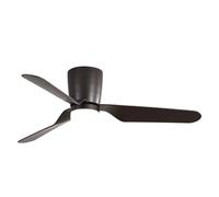 Ventilatore da soffitto Fabrilamp Kochi con luce LED e telecomando 33W Marrone