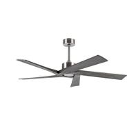 Ventilatore da soffitto Fabrilamp Nadir con timer e controllo Grigio