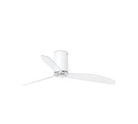 Ventilatore da soffitto bianco opaco della Lorefar modello FARO 32039 Diametro 128 cm 3 pale e telecomando 6 velocità incluso