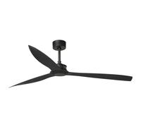 Ventilatore da soffitto Faro Just Fan con telecomando 31W Nero (33432)