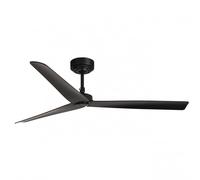 Faro Barcelona Milos Ventilatore da Soffitto 132 cm Nero con Telecomando DC [EEK: Non valutato]