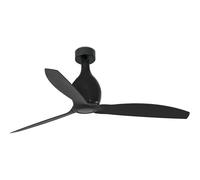 Ventilatore da soffitto Faro Mini Eterfan con telecomando 32W nero opaco