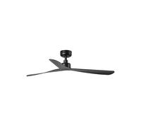 VENTILATORE DA SOFFITTO FARO ROCKER M senza luce Nero Opaco