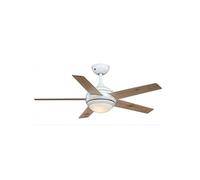 AireRyder Fresco Ventilatore da Soffitto, Legno, Bianco, 112 cm