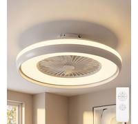 Ventilatore da Soffitto Illuminazione Cct Telecomando 3 Livelli Timer LED