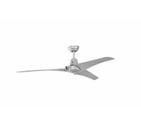 Ventilatore da Soffitto Industrie Vourdries Pepeo Argento 142 cm 3 Pale [EEK: Non valutato]