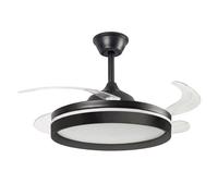 Ventilatore da soffitto InnovaGoods 4 pale LED DC 6 velocità telecomando