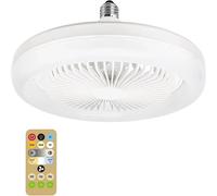 Ventilatore Da Soffitto Intelligente 3 in 1 Con Telecomando Lampada Di Illuminaz