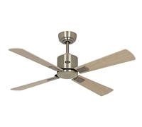 Smart Ventilatore con Telecomando Dc Ventola Neo 103cm Ottone Acero Faggio