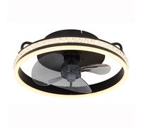Ventilatore da Soffitto Plafoniera da Soggiorno Regolabile Telecomando Cct LED [EEK: F]