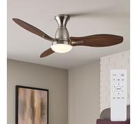 Ventilatore da Soffitto Lampada LED Regolatore Telecomando Dx Linkslauf D 107 CM [EEK: Inaditato]