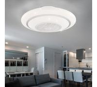 Ventilatore da Soffitto Lampada Plafoniera Sterneneffekt Cct 1x LED
