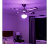 Ventilatore da Soffitto Lampada Telecomando LED Cambiamento di Colore Regolatore