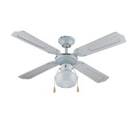 Ventilatore Da Soffitto Lampadario Con Luci 4 Pale 55W 3 Velocità - 70912