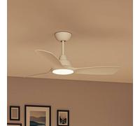 Ventilatore da soffitto LED Philips, modello Fixed, Ø 132 cm, bianco, CCT, DC Philips
