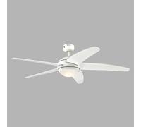 Ventilatore da soffitto LED Westinghouse Bendan, bianco, silenzioso Westinghouse