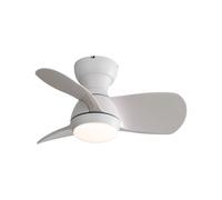 Ventilatore da soffitto moderno Sofucor da 23 pollici con telecomando LED DC 6 velocità per stanze