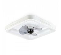 Ventilatore da soffitto Noaton 14050W Hovland LED 3 pale 6 velocità Bianco