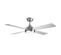 Ventilatore da soffitto Orbegozo CP 129120 argento da 120 cm a LED con 6 velocità e telecomando