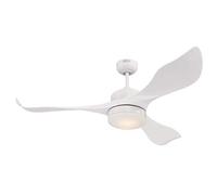 Westinghouse Ventilatore da soffitto Pierre 132 cm LED dimmerabile con telecomando Bianco