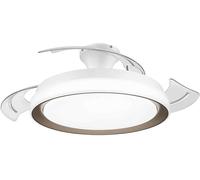 Ventilatore da soffitto PHILIPS Bliss con Plafoniera LED Integrata Oro