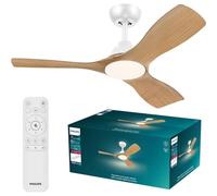 Olas Fan ceiling 106cm 42' 30W+24W WH&Wood Gen 2