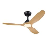 Ventilatore da soffitto Philips SceneSwitch LED 2650lm 132cm con telecomando, nero/legno