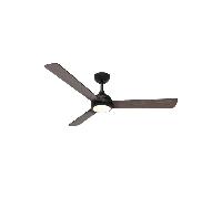 PHILIPS Ventilatore da soffitto 132cm nero legno moderno VELYXDARK