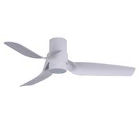 Beacon Lighting Ventilatore da soffitto Beacon con luce Nautica, bianco, silenzioso Beacon Lighting