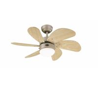 Ventilatore da Soffitto Piccolo Ventola Con Lampada Turbo Swirl Titan 76 CM [EEK: Non valutato]