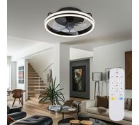 Ventilatore da Soffitto Plafoniera da Soggiorno Regolabile Telecomando Cct LED [EEK: F]