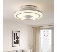 Ventilatore da Soffitto Plafoniera Di Luce Del Giorno Telecomando Regolabile LED [EEK: Inaditato]