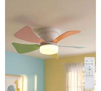 Ventilatore da Soffitto Plafoniera Refrigeratore Dimmer Cct Telecomando Bunt LED [EEK: Inaditato]