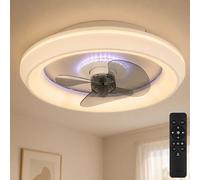 Ventilatore da Soffitto Plafoniera Regolatore 3 Livelli Telecomando Cct LED