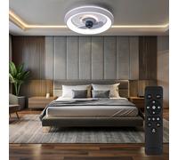 Ventilatore da Soffitto Plafoniera Regolatore 3 Livelli Telecomando Cct LED