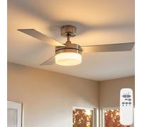 Ventilatore da Soffitto Plafoniera Telecomando Vor-Rücklauf LED 105 CM