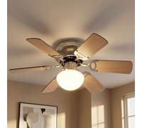 Ventilatore da Soffitto Raffreddamento Plafoniera Lampada Cucina Ritorno LED D