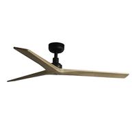 Ventilatore Da Soffitto Risparmio Energetico Con Telecomando Nero Quercia DC [EEK: Non valutato]