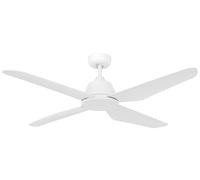 Ventilatore da Soffitto Senza Illuminazione Aria 122cm Bianco Interruttore Muro [EEK: Non valutato]