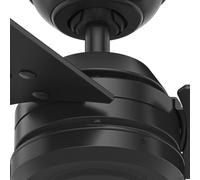 Ventilatore da Soffitto Senza Luce Nero Protos Ventola Interruttore Muro 3 Tempi [EEK: Inaditato]