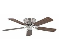 Ventilatore da Soffitto Senza Luce Piatto Ventola Classic III 132 CM Cromo