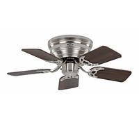 Ventilatore da Soffitto Senza Luce Piatto Ventola Classic III 75 CM Cromo