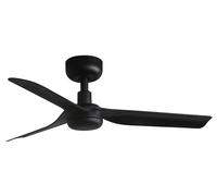 Ventilatore Da Soffitto Silenzioso Con Telecomando 90Cm Mini Punt Nero [EEK: Non valutato]