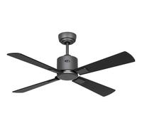 Ventilatore Da Soffitto Smart Con Telecomando DC NEO 103Cm Basalto Nero Teak