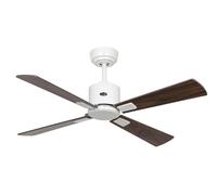 Ventilatore Da Soffitto Smart Con Telecomando DC NEO 103Cm Bianco Legno Scuro