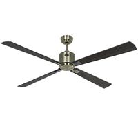 Ventilatore Da Soffitto Smart Con Telecomando DC NEO 152Cm Ottone Legno Scuro