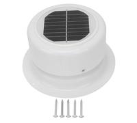 Ventilatore da soffitto solare ad alta efficienza energetica con forte contro l'invecchiamento progetta le prese d'aria del tetto del ventilatore ABS per una migliore ventilazione solare vivente per