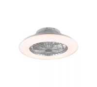 VENTILATORE DA SOFFITTO "STRALSUND" BIANCO CON LED RGB Ø50 CM, 30W