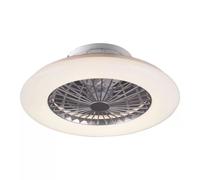 VENTILATORE DA SOFFITTO "STRALSUND" CON LED INCLUSO Ø50 CM, 30W
