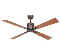 Ventilatore da Soffitto Telecomando Ventola Raffreddamento Eco Neo Bronzo 132 CM